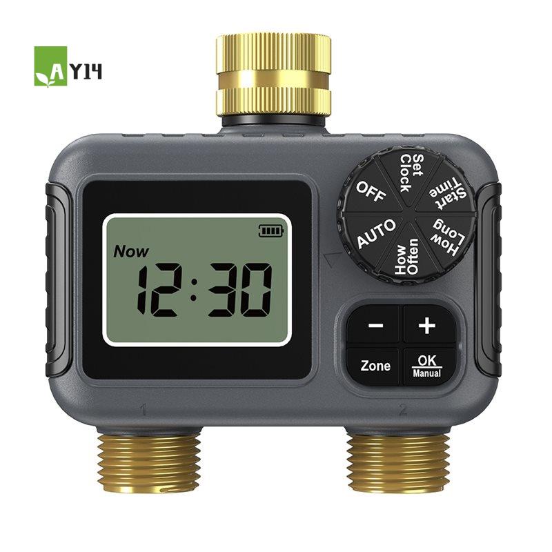 Timer Dual Outlet - AY14 - Timer Irigasi Otomatis Dua