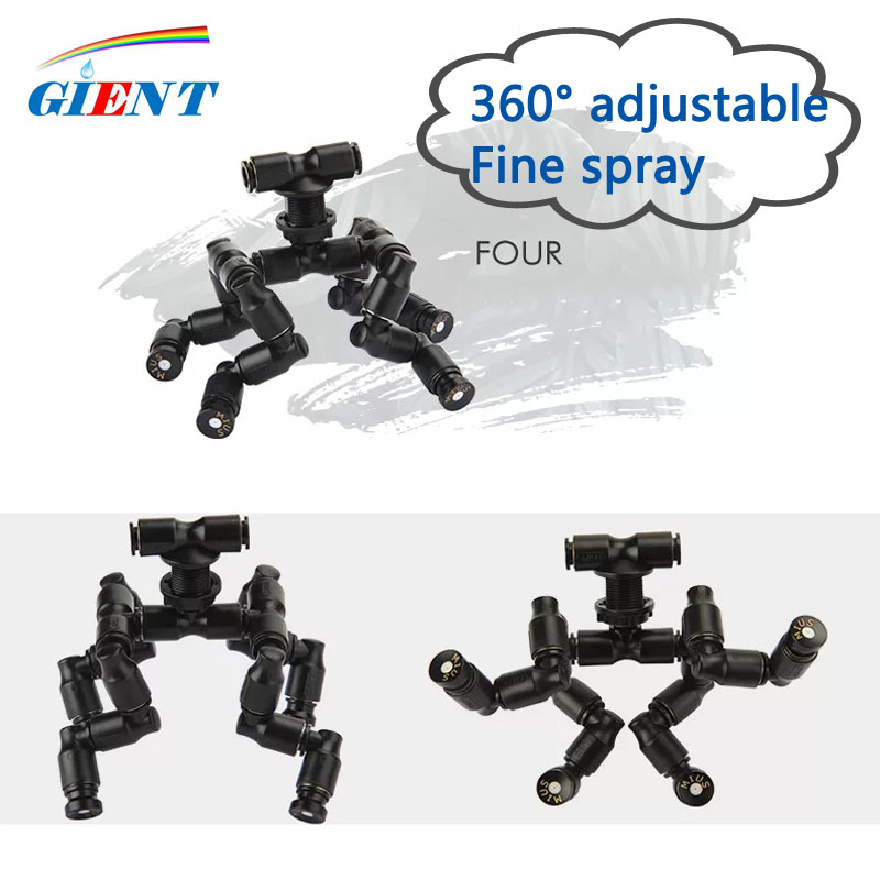 Misting Nozzle Reptile - Alat Penyiram Kabut Fogger Reptil,360 °