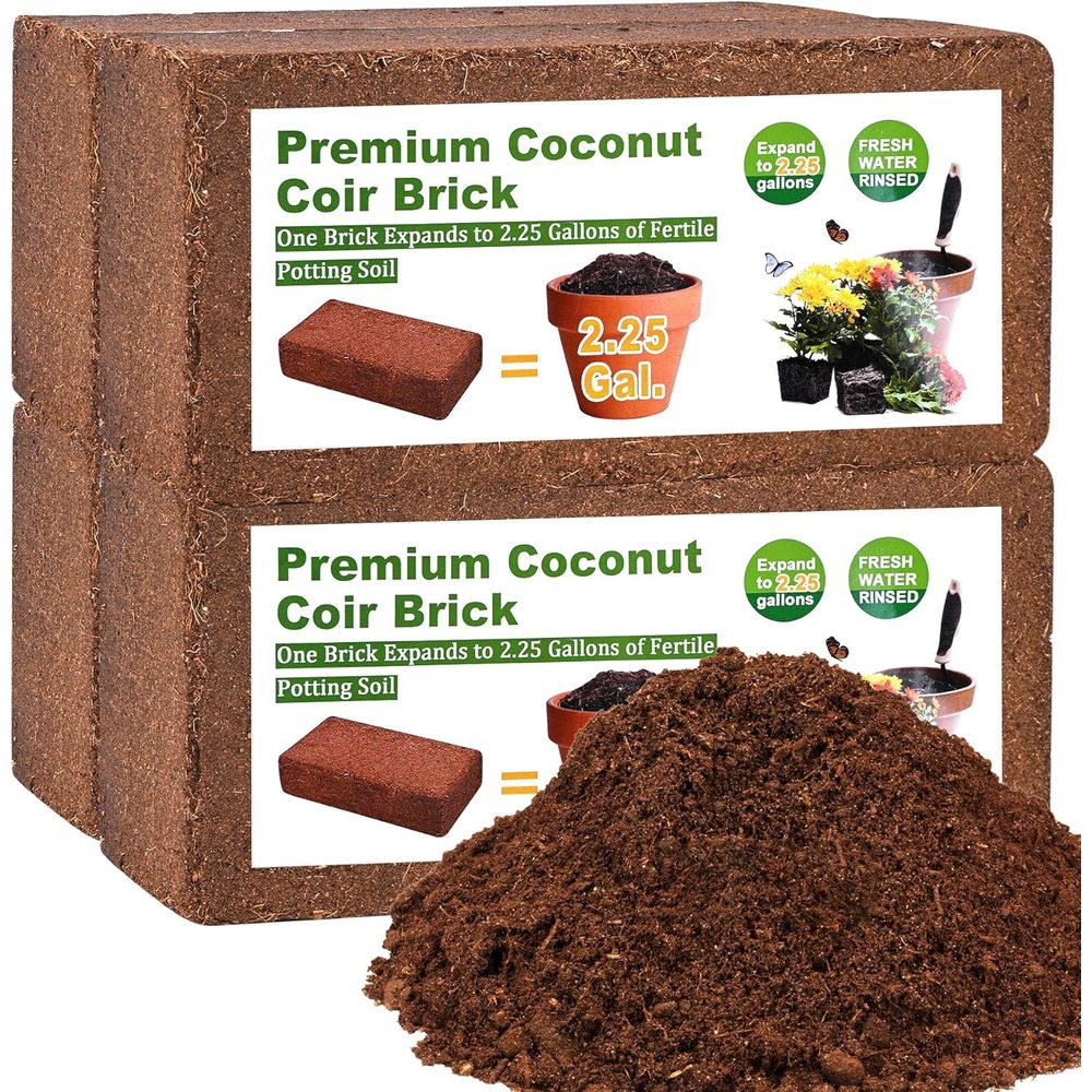 Substrate Coconut Fiber - Sabut Kelapa Organik 4 Batang Bata