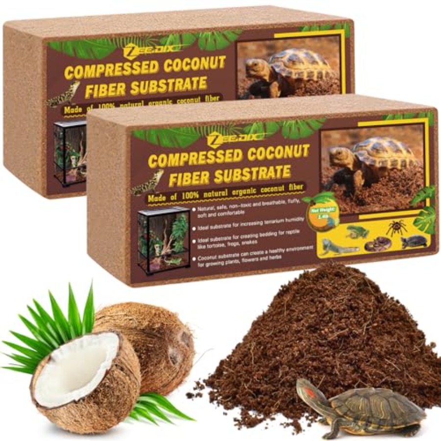 Substrate Coconut Fiber - 2 Pak Substrat Serat Kelapa, 100%