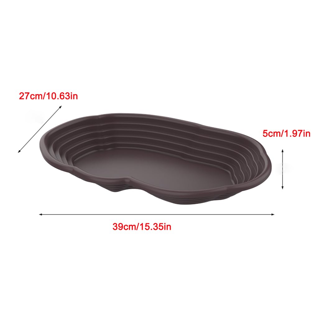 Water Dish Reptile - Tempat Mandi Reptil Habitat Amfibi Tempat