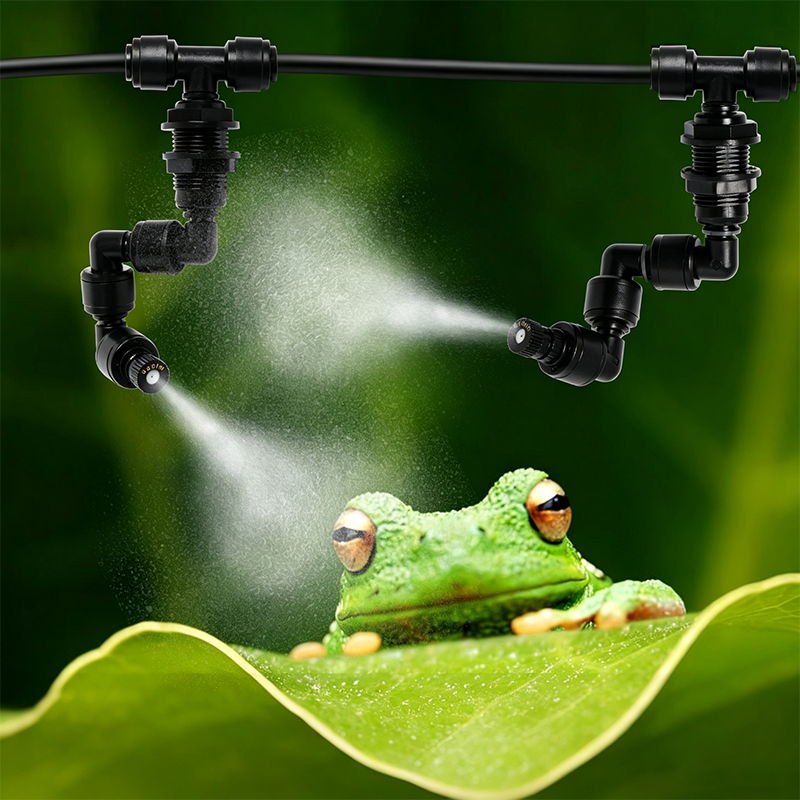 Misting Nozzle Reptile - 1 Buah Penyemprot Kabut Putar 360