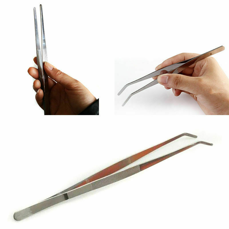 Feeding Tong Stainless - Pinset Penjepit Panjang Makan Reptil Baja