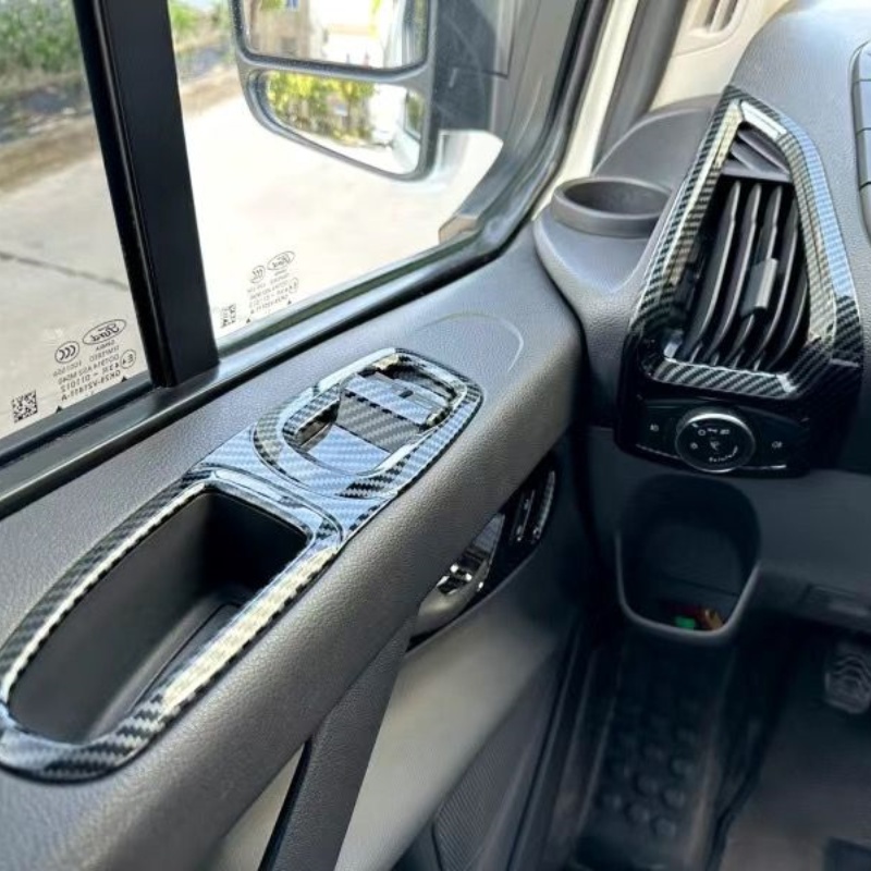 Glass Door Hinge - 2017-2022 Ford Transit V362 ABS serat