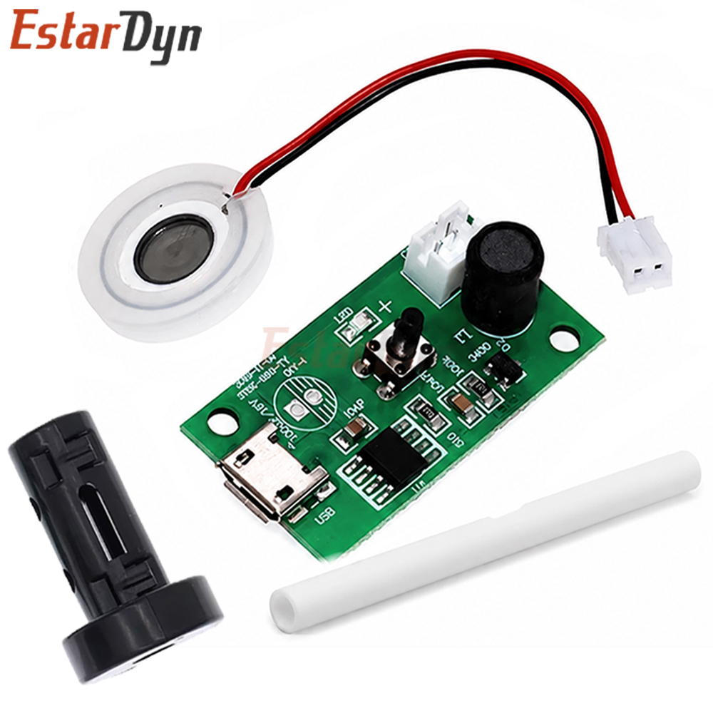 Terrarium Fogger Ultrasonic - Kit Pembuat Kabut Ultrasonik 5V Tipe-C