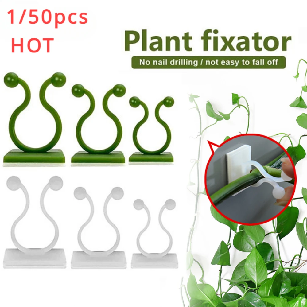 Vine Climbing Plastic - 1/30/50 buah untuk pot taman &