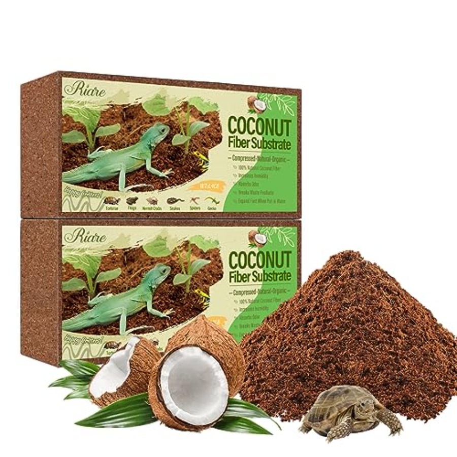 Substrate Coconut Fiber - Substrat Serat Kelapa Alami untuk Reptil