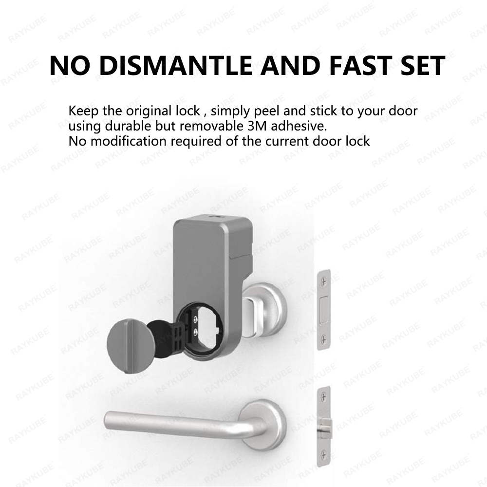 RAYKUBE A1 Pro Tuya BEL Set Ku - Glass Door Hinge ulasan dan harga