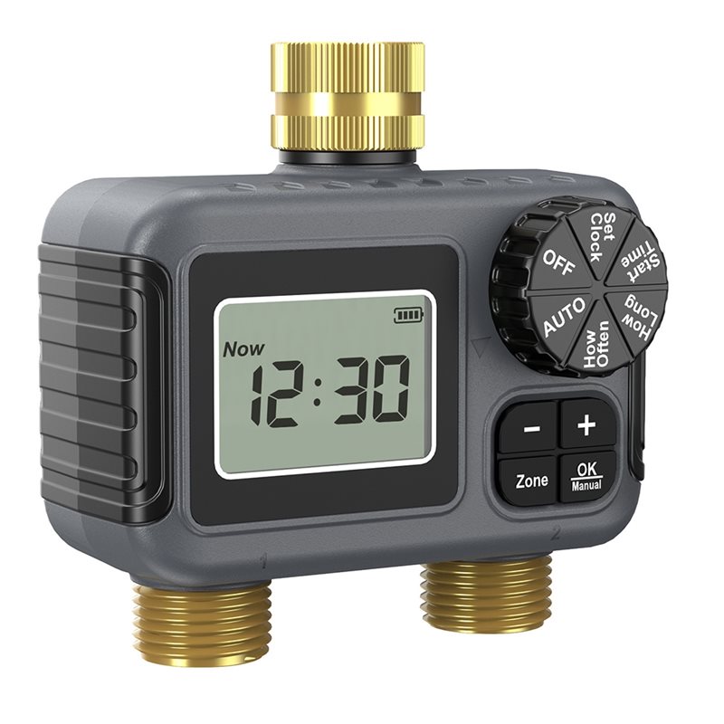 AY14 - Timer Irigasi Otomatis  - Timer Dual Outlet ulasan dan harga