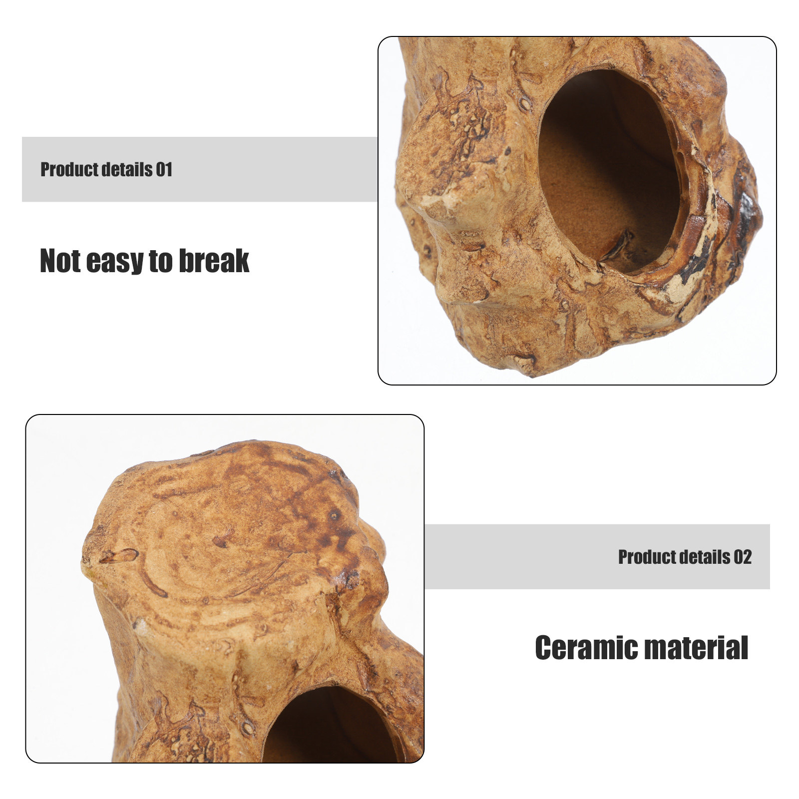 Gua Keramik Premium untuk Akua - Hide Cave Ceramic ulasan dan harga