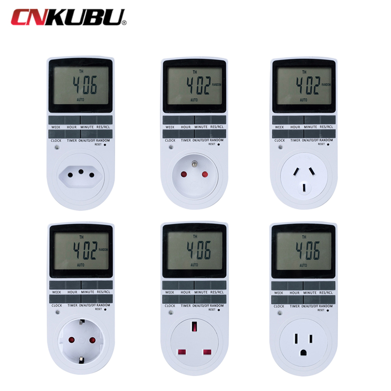 Stopkontak Timer Terprogram 7  - Timer Dual Outlet ulasan dan harga