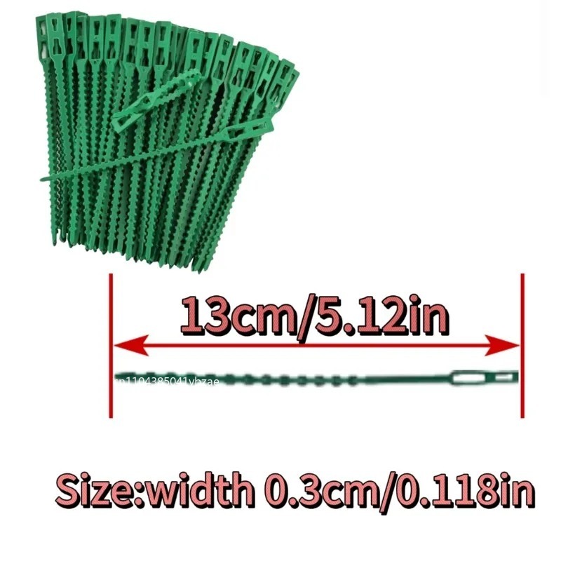 50-1000 pcs Pengikat Kabel Tan - Vine Climbing Plastic ulasan dan harga