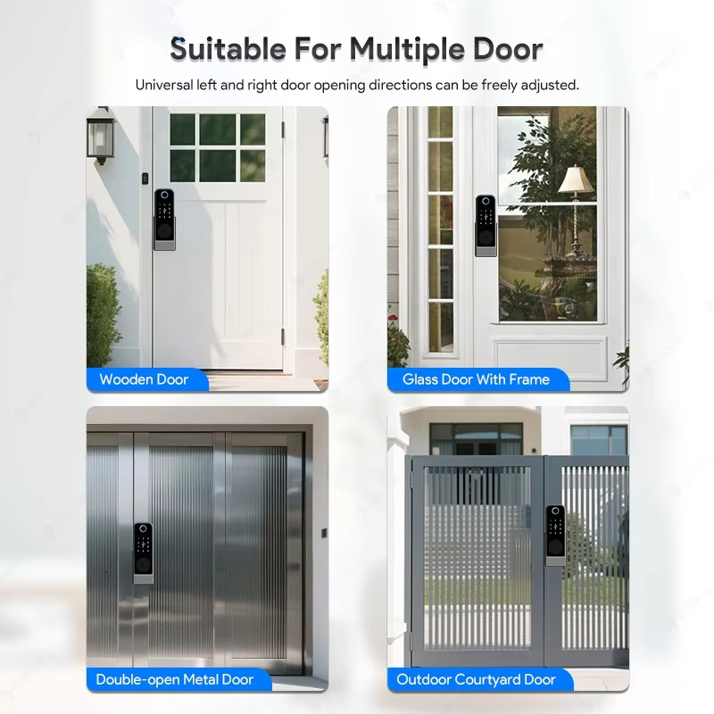 Kunci Sidik Jari Tahan Air Tuy - Glass Door Hinge ulasan dan harga