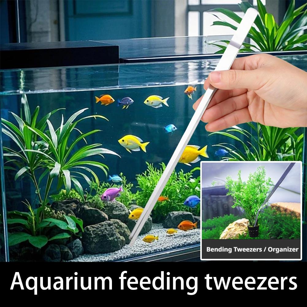 Pinset Akuarium Stainless Stee - Feeding Tong Stainless ulasan dan harga