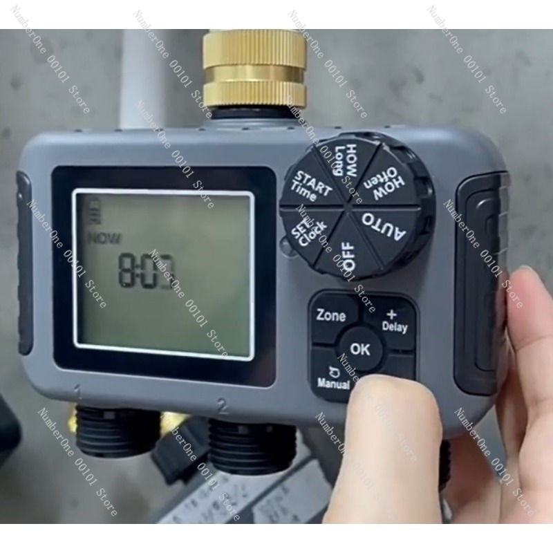 Timer Irigasi Taman Otomatis L - Timer Dual Outlet ulasan dan harga