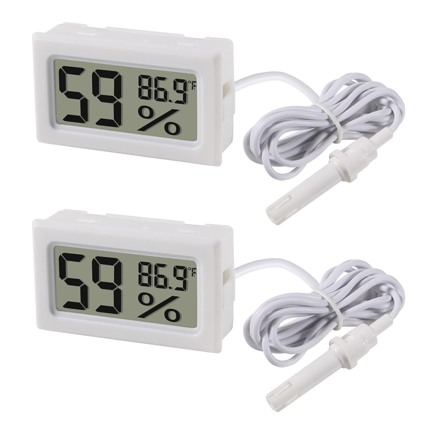 2 Buah Pengukur Termometer Hig - Digital Hygrometer Probe ulasan dan harga