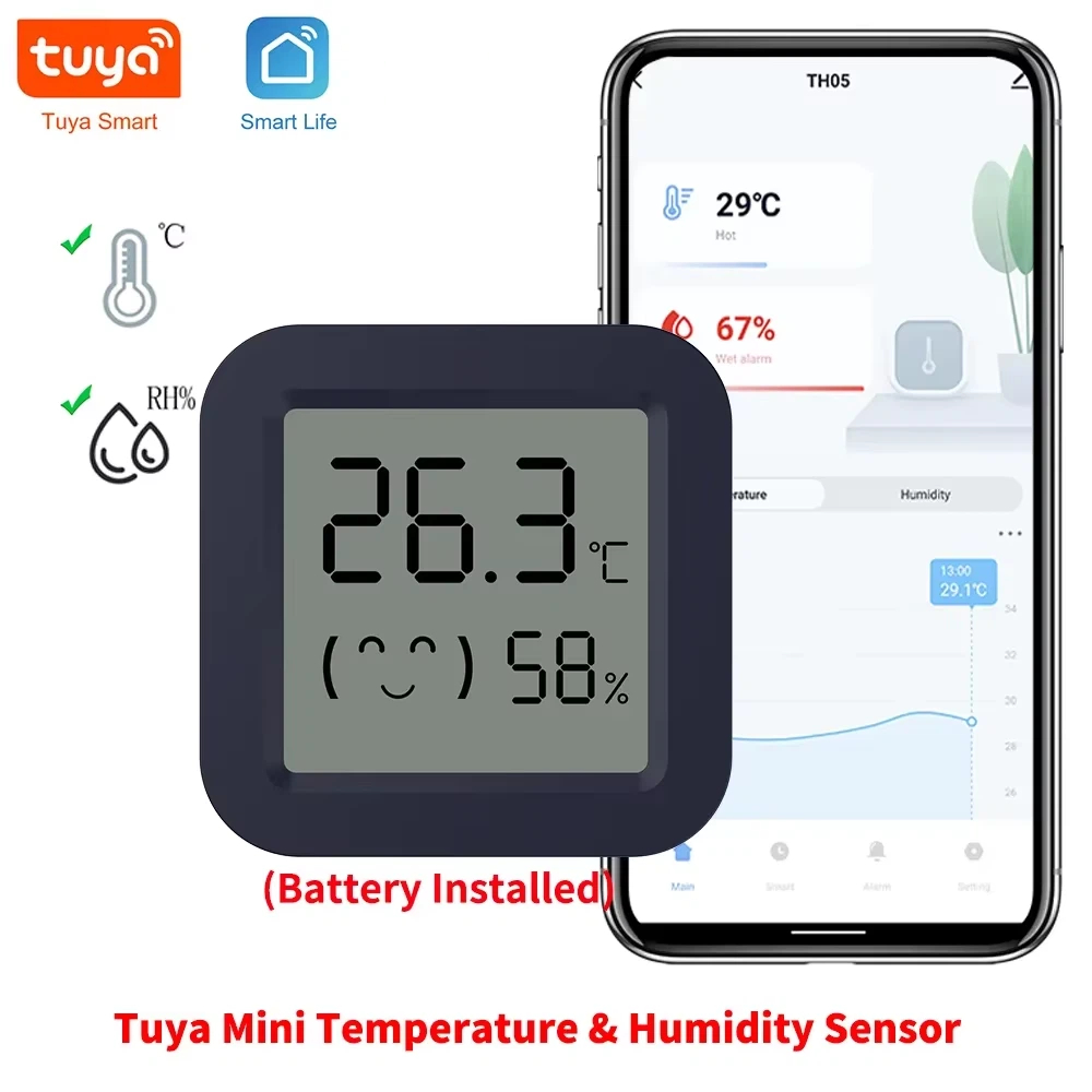 Sensor Suhu Kelembapan BT Laya - Digital Hygrometer Probe ulasan dan harga