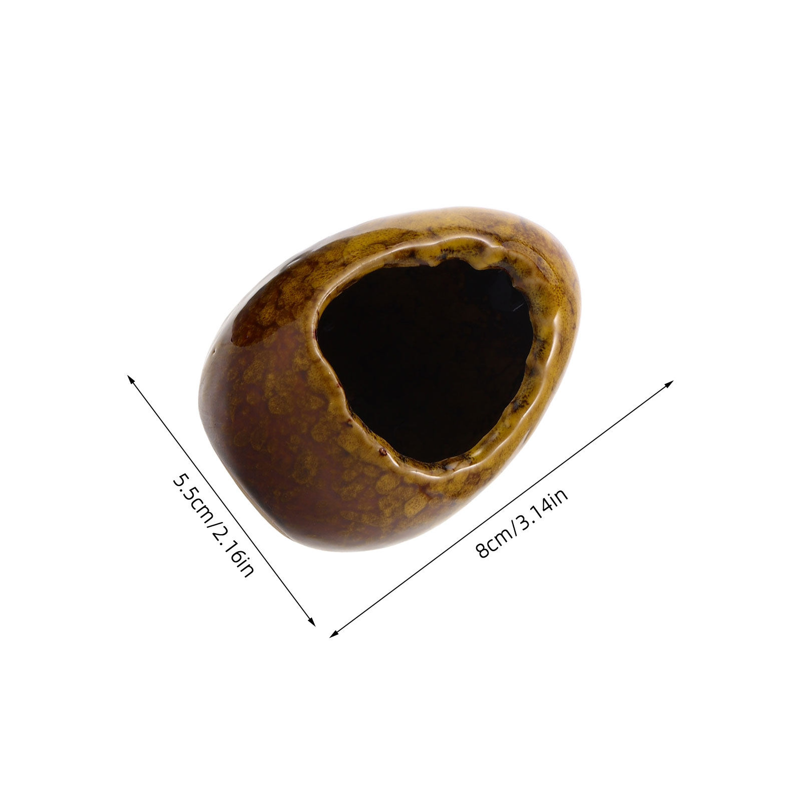 3 Buah Dekorasi Keramik Tempat - Hide Cave Ceramic ulasan dan harga