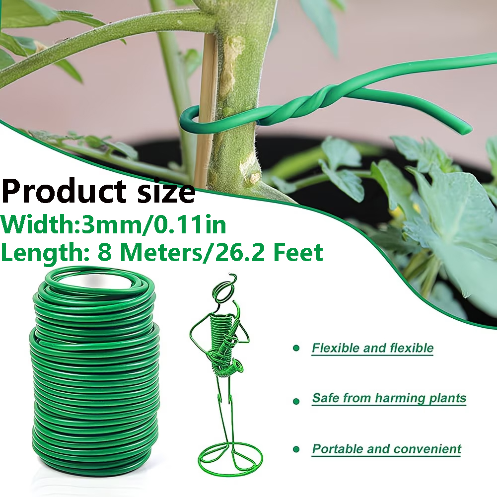 1 Rol Pengikat Kabel Taman Tug - Vine Climbing Plastic ulasan dan harga